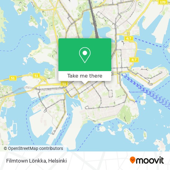 Filmtown Lönkka map