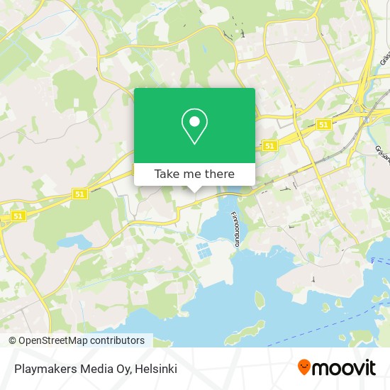 Playmakers Media Oy map