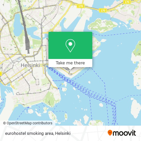 eurohostel smoking area map