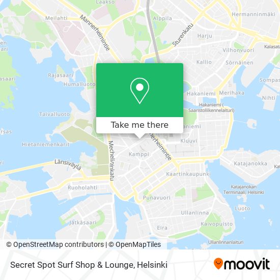 Secret Spot Surf Shop & Lounge map