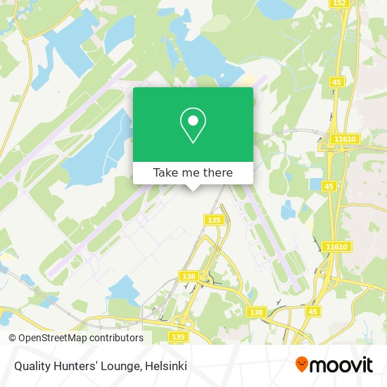 Quality Hunters' Lounge map