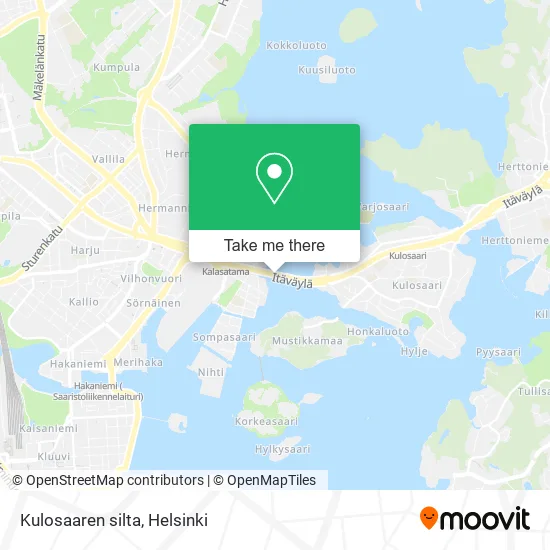 Kulosaaren silta map