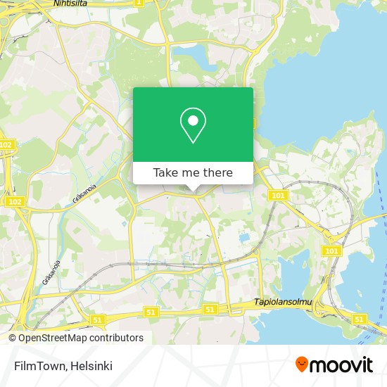 FilmTown map