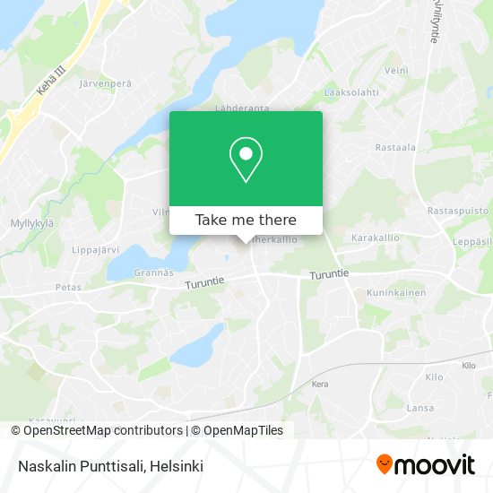 Naskalin Punttisali map