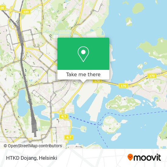 HTKD Dojang map