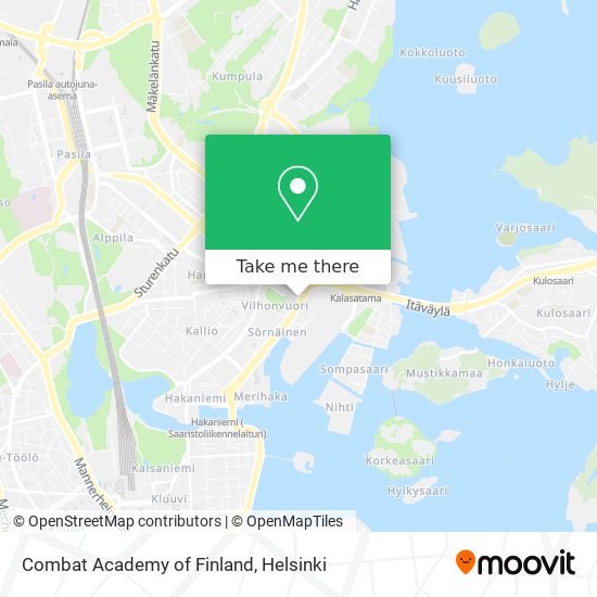 Combat Academy of Finland map