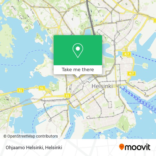 Ohjaamo Helsinki map