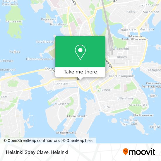 Helsinki Spey Clave map
