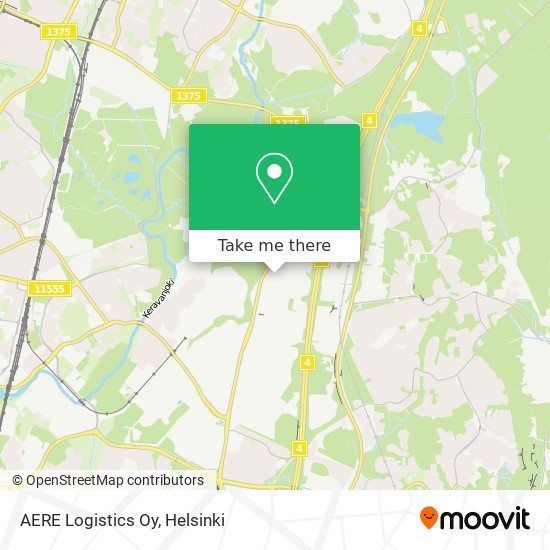 AERE Logistics Oy map