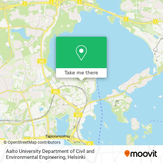 Aalto University Department of Civil and Environmental Engineering map