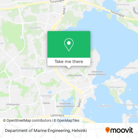 Department of Marine Engineering map