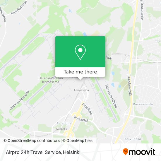 Airpro 24h Travel Service map