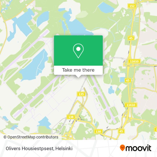 Olivers Housiestpsest map