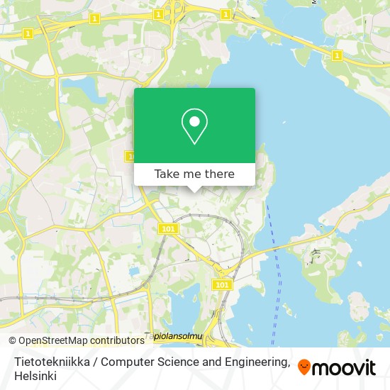 Tietotekniikka / Computer Science and Engineering map