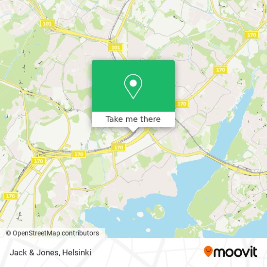 Jack & Jones map