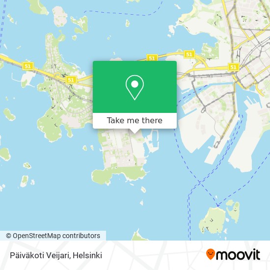 Päiväkoti Veijari map