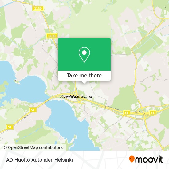 AD-Huolto Autolider map