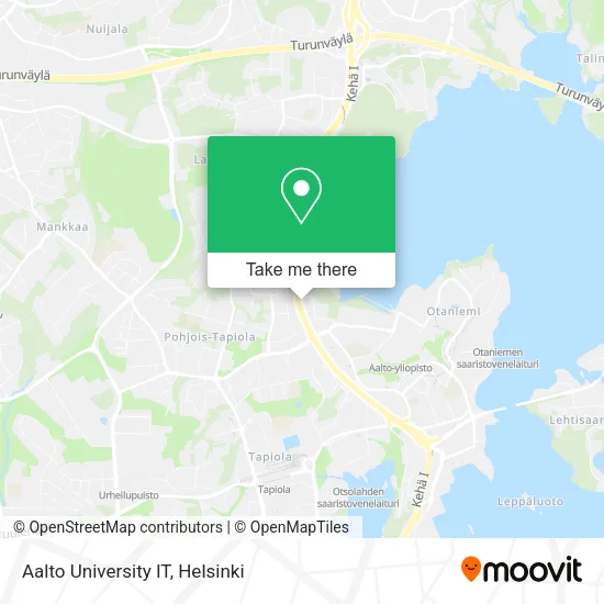 Aalto University IT map