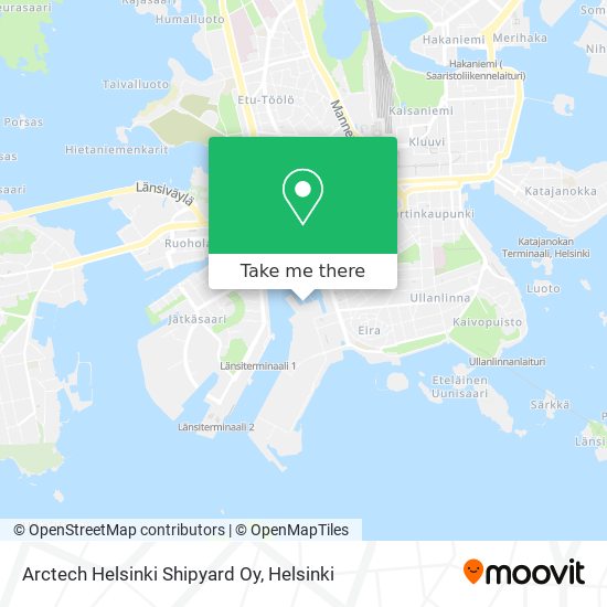 Arctech Helsinki Shipyard Oy map
