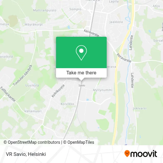 VR Savio map