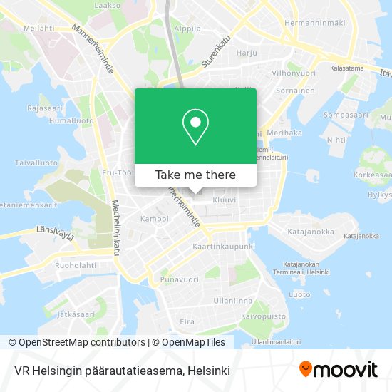 VR Helsingin päärautatieasema map