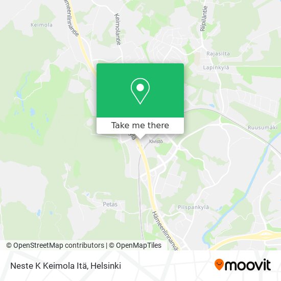 Neste K Keimola Itä map