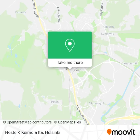 Neste K Keimola Itä map
