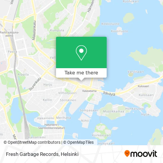 Fresh Garbage Records map