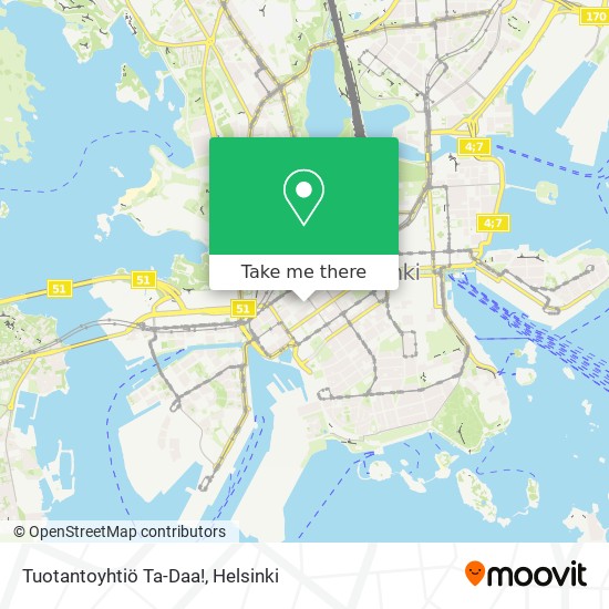 Tuotantoyhtiö Ta-Daa! map