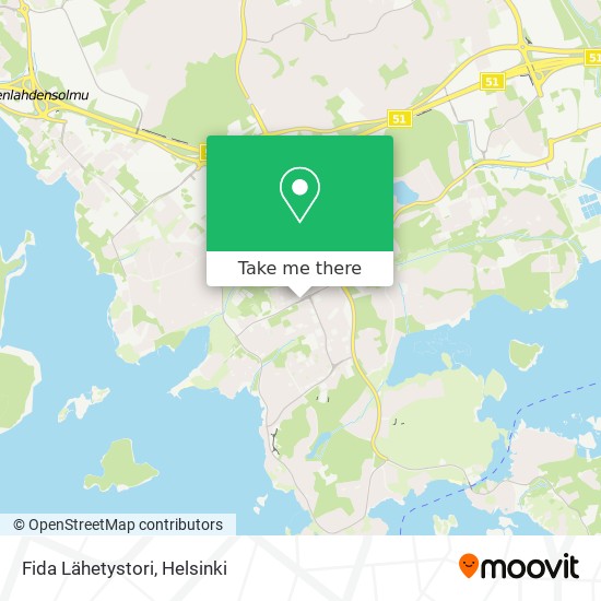 Fida Lähetystori map