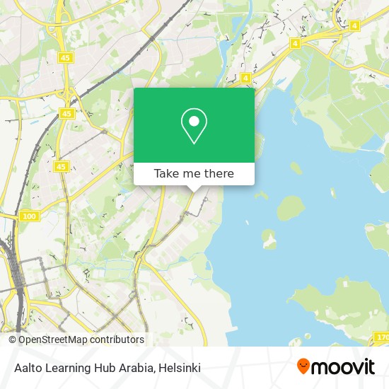 Aalto Learning Hub Arabia map