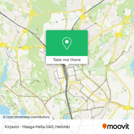 Kirjasto - Haaga-Helia UAS map