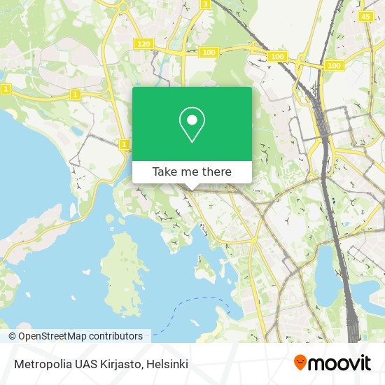 Metropolia UAS Kirjasto map