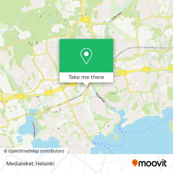 Mediateket map