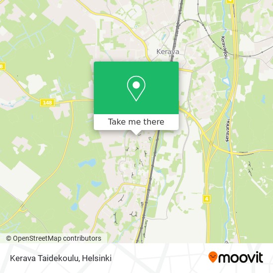 Kerava Taidekoulu map