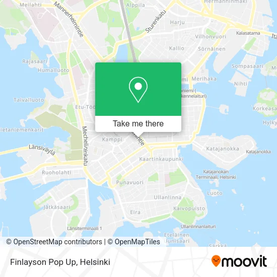 Finlayson Pop Up map