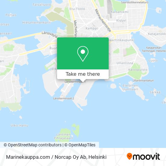 Marinekauppa.com / Norcap Oy Ab map