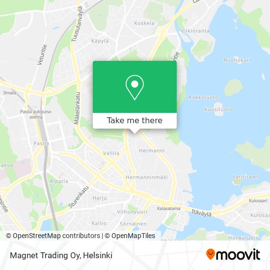Magnet Trading Oy map