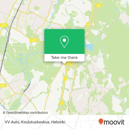 VV-Auto, Koulutuskeskus map