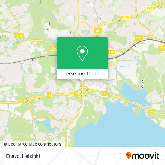 Enevo map