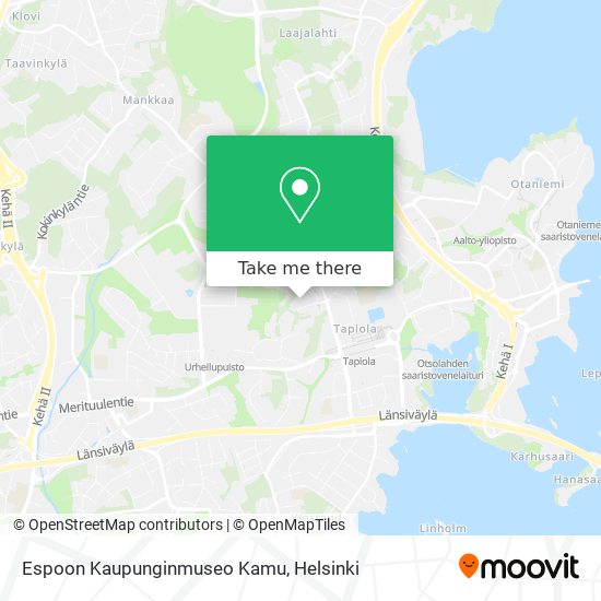 Espoon Kaupunginmuseo Kamu map