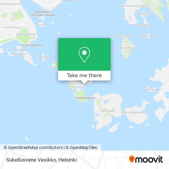 Sukellusvene Vesikko map