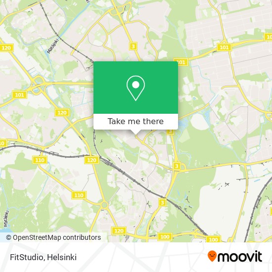 FitStudio map