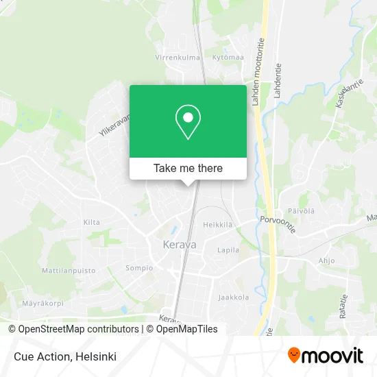 Cue Action map