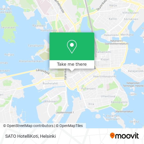 SATO HotelliKoti map
