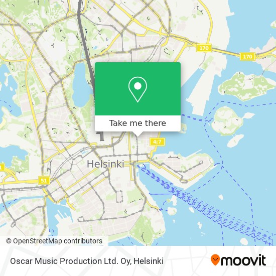 Oscar Music Production Ltd. Oy map