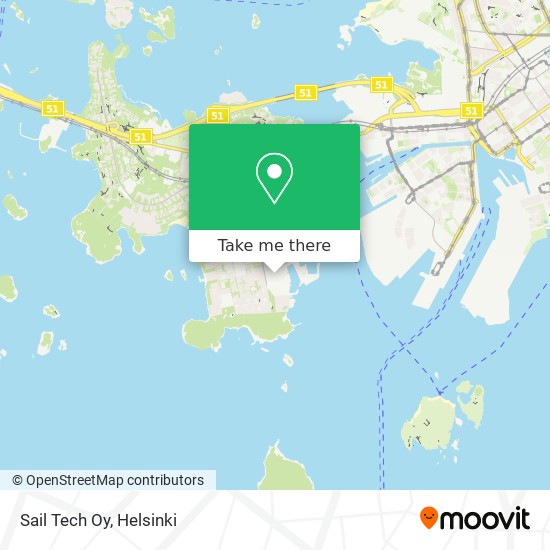 Sail Tech Oy map