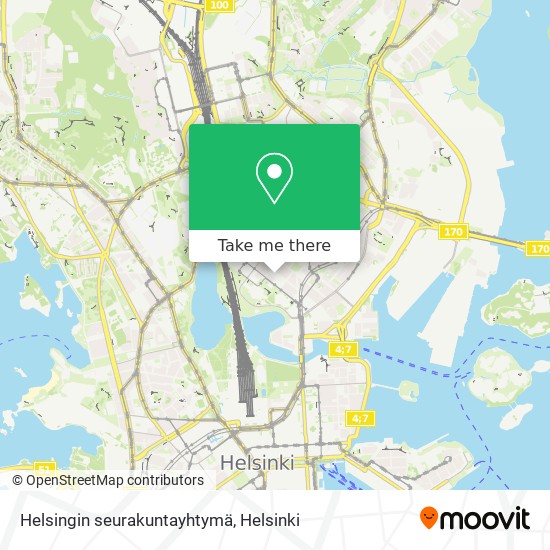 Helsingin seurakuntayhtymä map