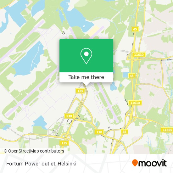 Fortum Power outlet map