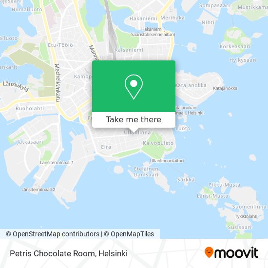 Petris Chocolate Room map